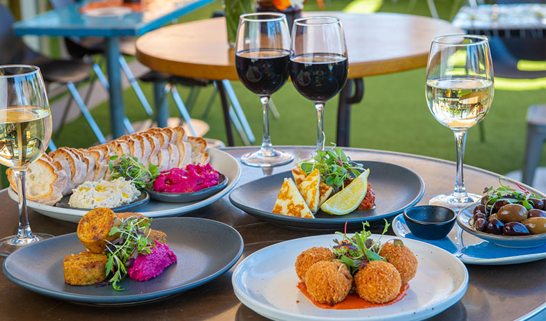 Food with Gin at The Unley