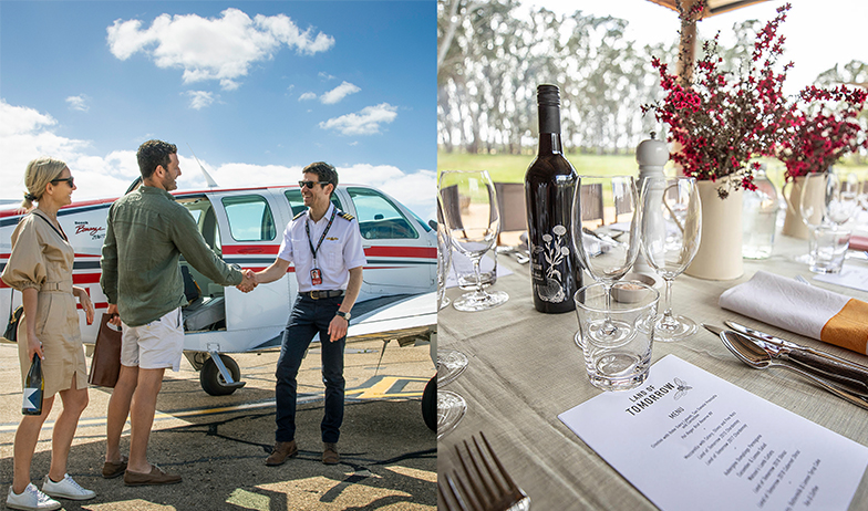 A Stones Throw Flying to Land of Tomorrow with Coonawarra Experiences