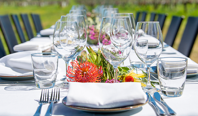Long Lunch amongst the Organic vines with the Angove Family